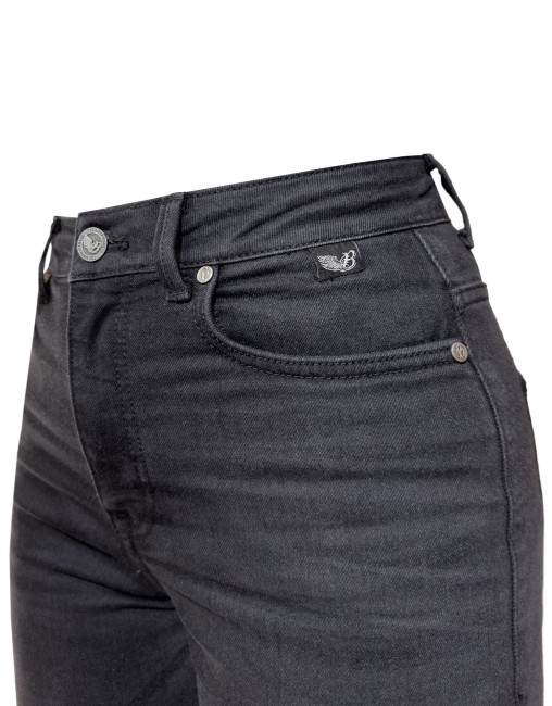 Lucy Black Cordura® Korumalı Motosiklet Kot Pantolonu Kadın - 8