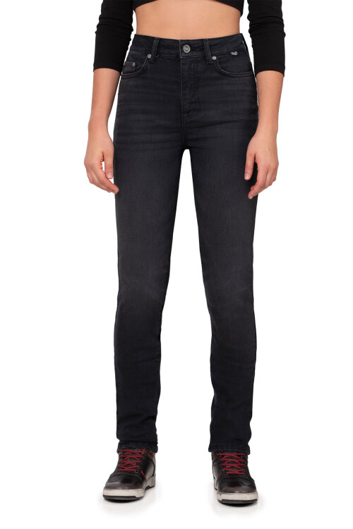 Lucy Black Cordura® Korumalı Motosiklet Kot Pantolonu Kadın - 2