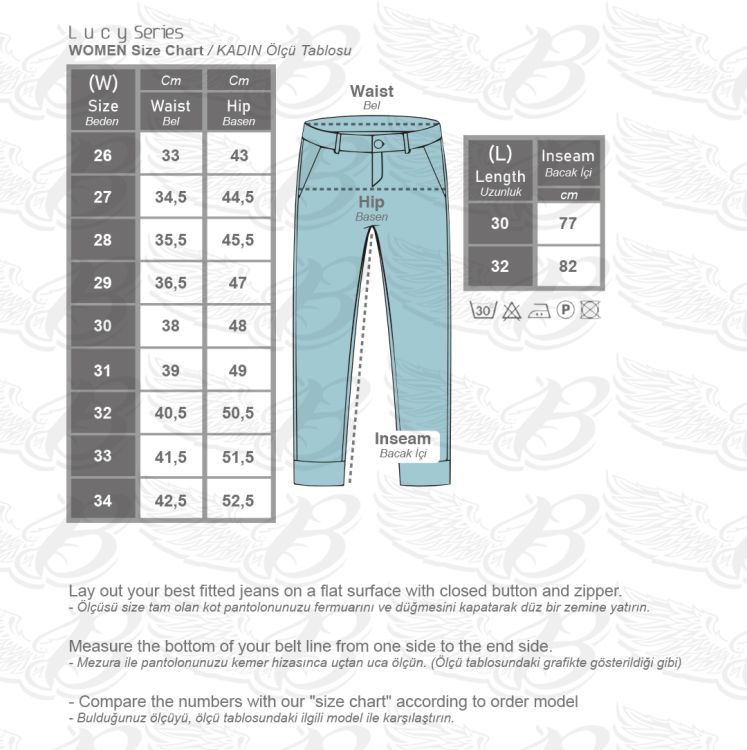 Lucy Blue Korumalı Motosiklet Kot Pantolonu Kadın - 5