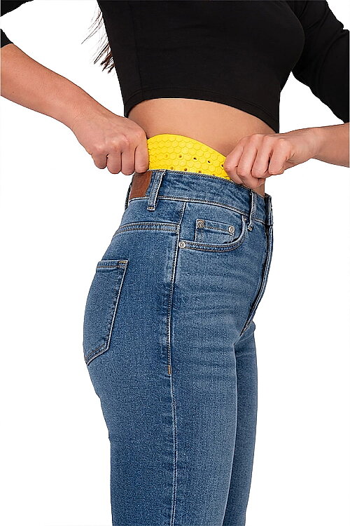 Lucy Blue Korumalı Motosiklet Kot Pantolonu Kadın - 3