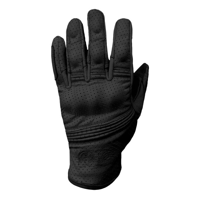 Miami Night Armoured Motorcycle Leather Gloves - Thumbnail
