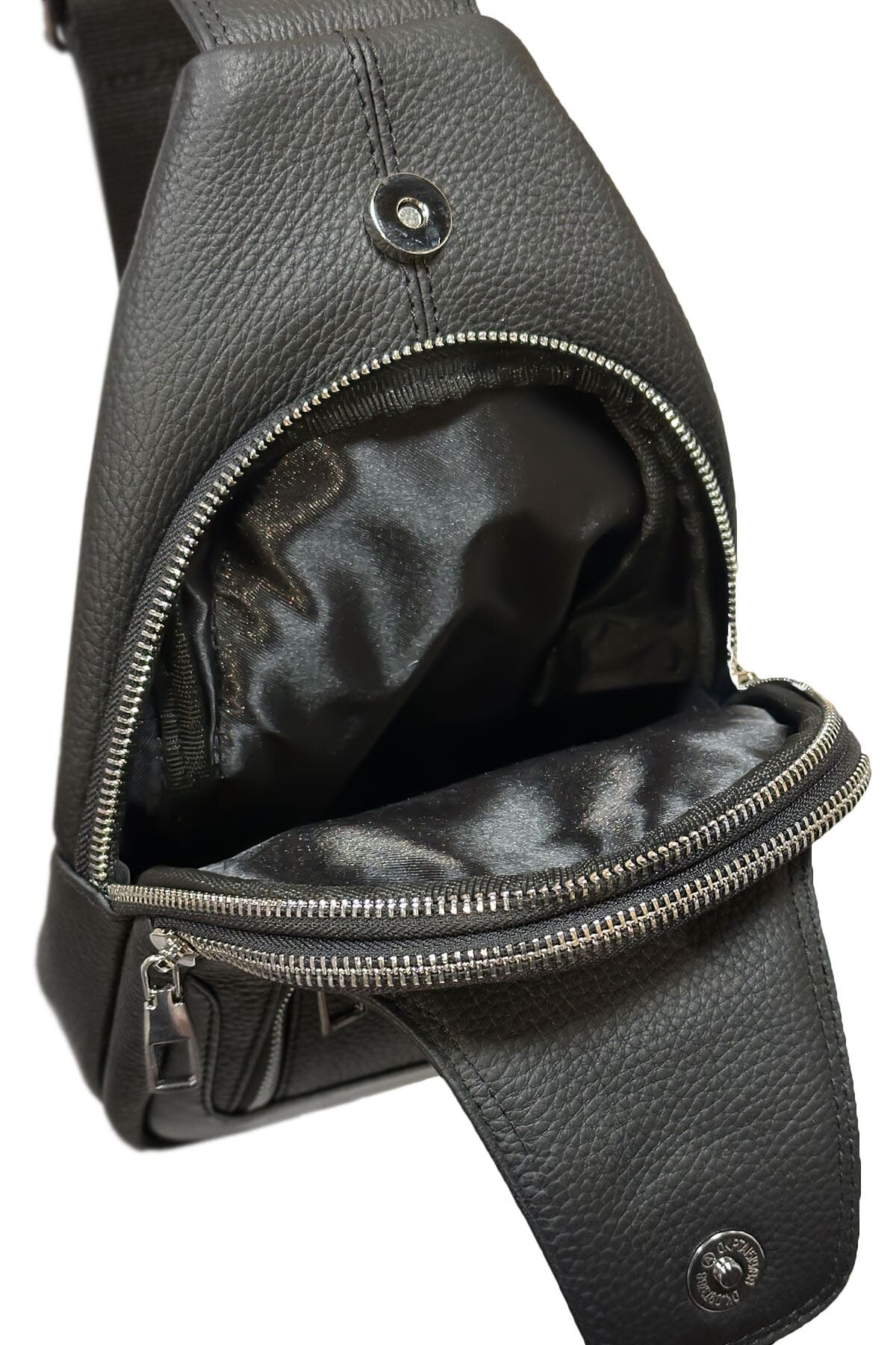 Milano Hakiki Deri Çapraz Çanta - 5