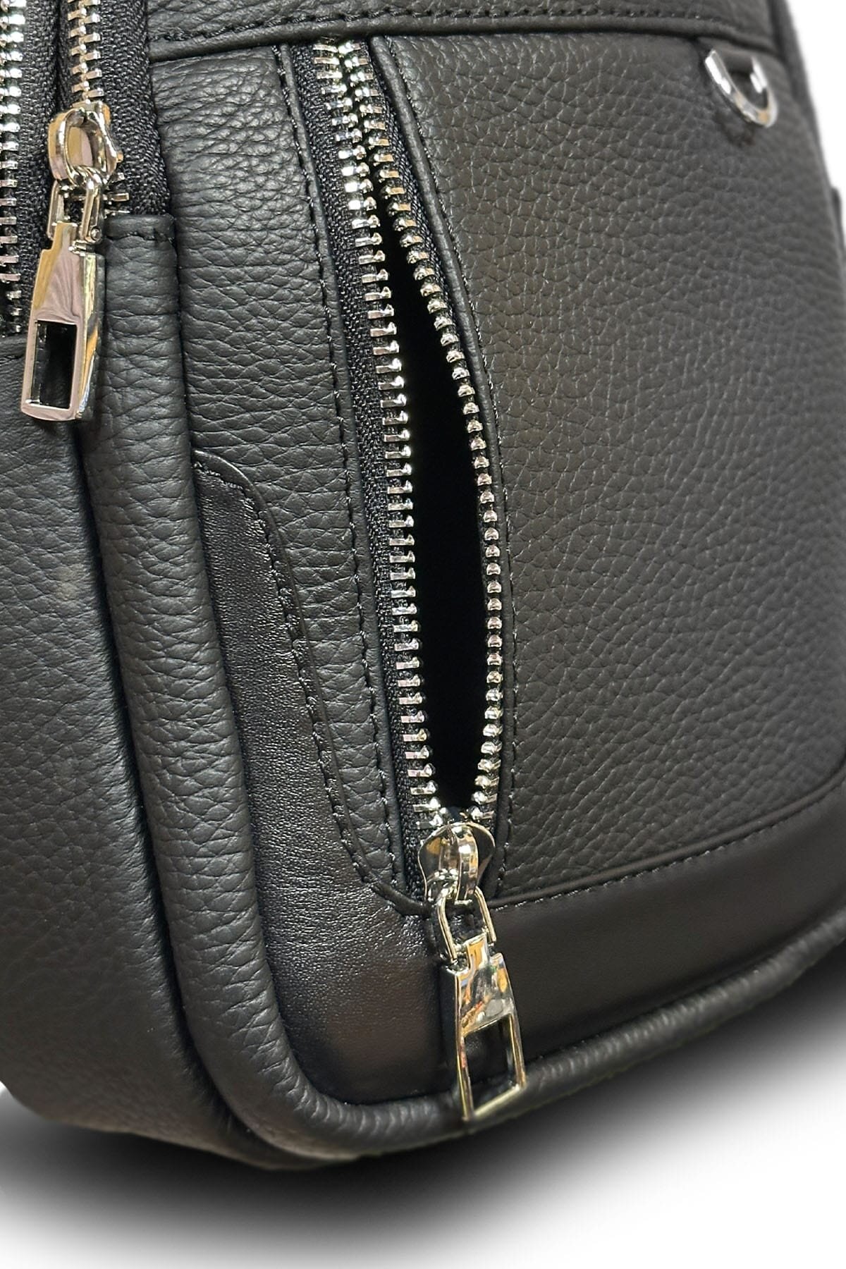 Milano Hakiki Deri Çapraz Çanta - 3