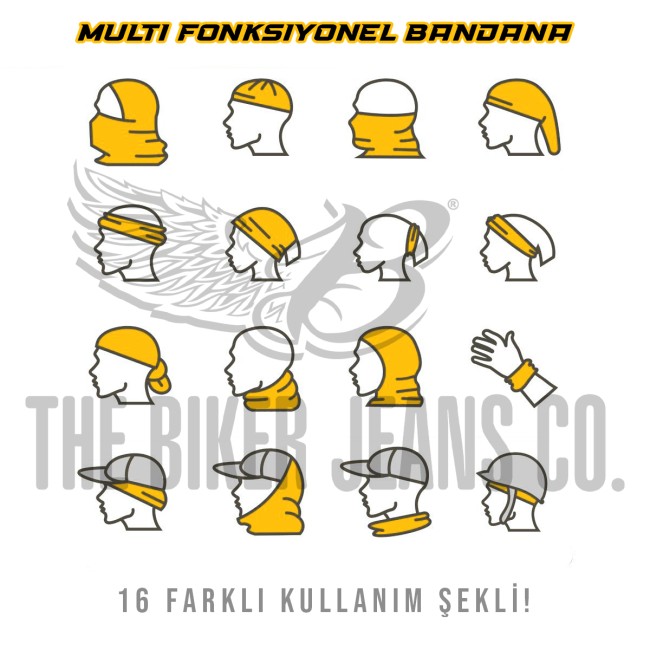 Multi Fonksiyonel Polarlı Bandana Type 22 - 2