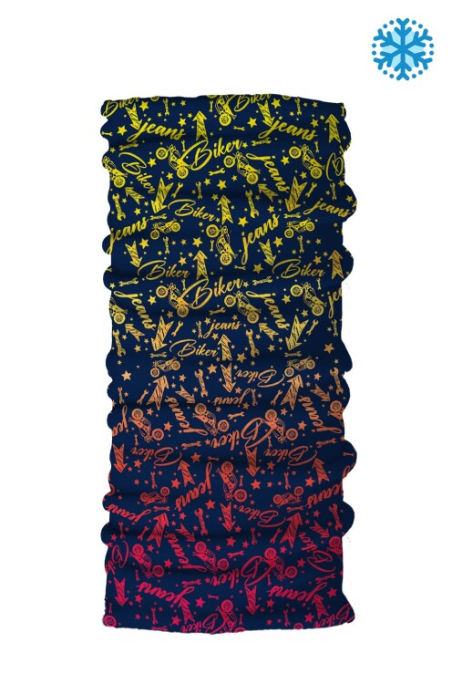 Multi Fonksiyonel Polarlı Bandana Type 52 - The Biker Jeans - Multifunctional Neckwear
