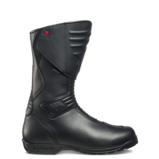 Navigator WP Black Armoured Motorcycle Shoes - Stylmartin