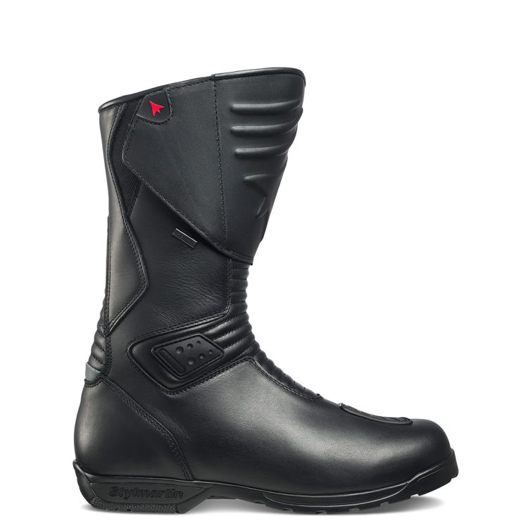 Navigator WP Black Armoured Motorcycle Shoes - 1