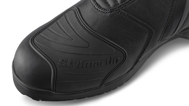 Navigator WP Black Armoured Motorcycle Shoes - 6
