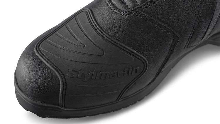 Navigator WP Black Armoured Motorcycle Shoes - 6