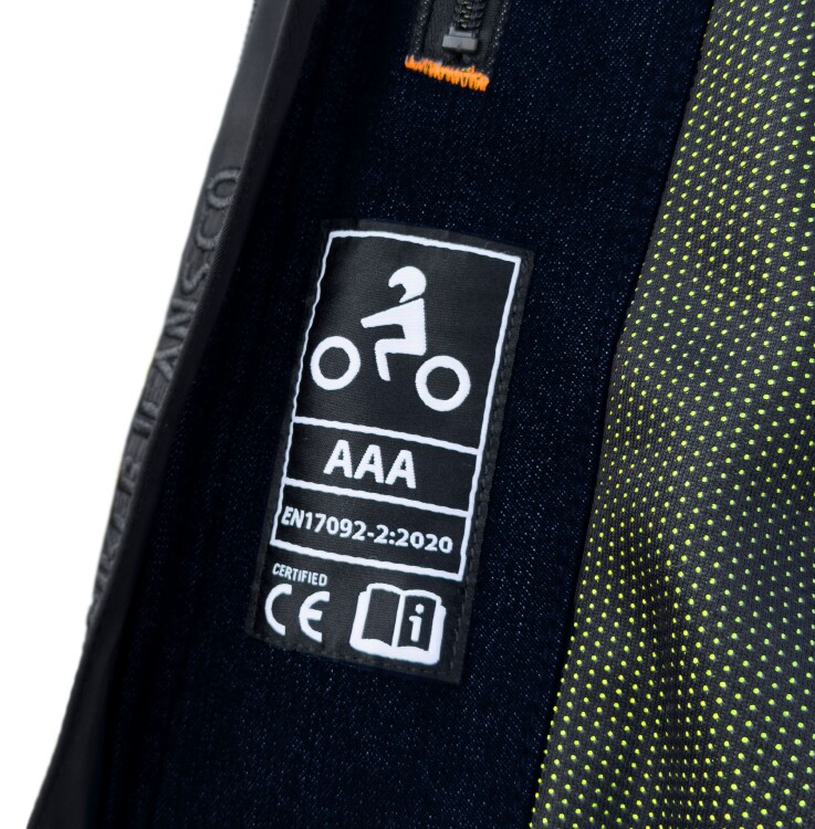 Night Flight Bomber Dark Blue Korumalı Motosiklet Montu - 18