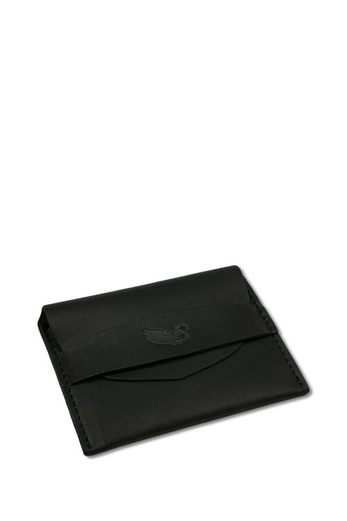 Oslo Black Hakiki Deri Zarf Cüzdan - The Biker Jeans