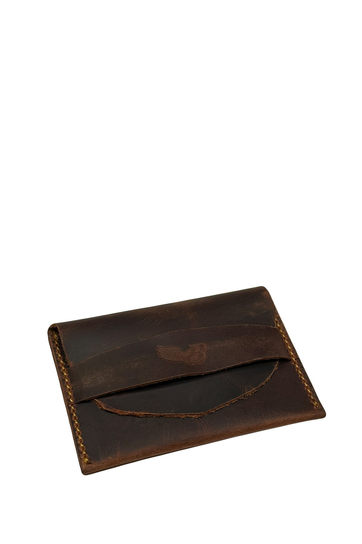 Oslo Brown Hakiki Deri Zarf Cüzdan - 1