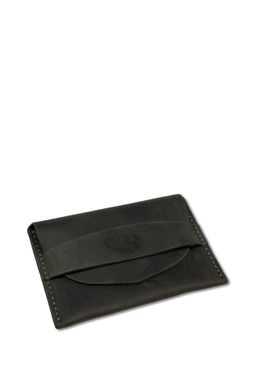 Oslo Grey Hakiki Deri Zarf Cüzdan - The Biker Jeans