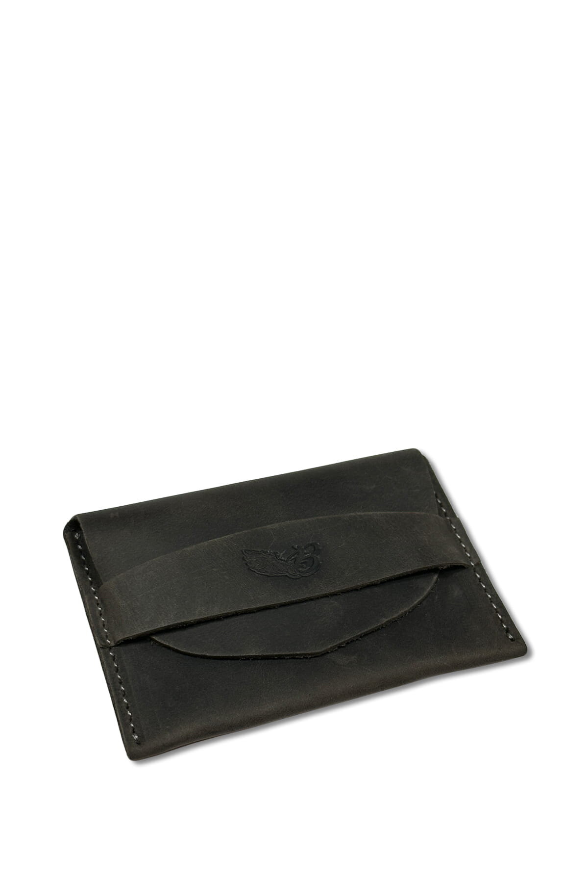 Oslo Grey Hakiki Deri Zarf Cüzdan - 1