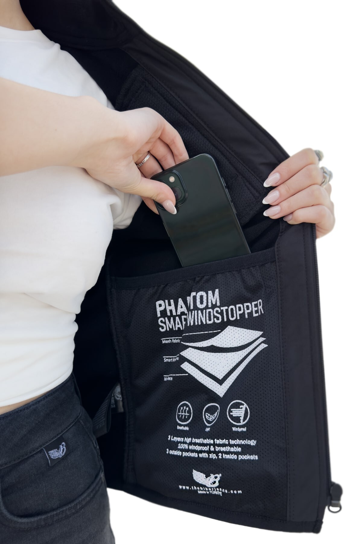 Phantom Smart Windstopper Yelek Kadın - 6