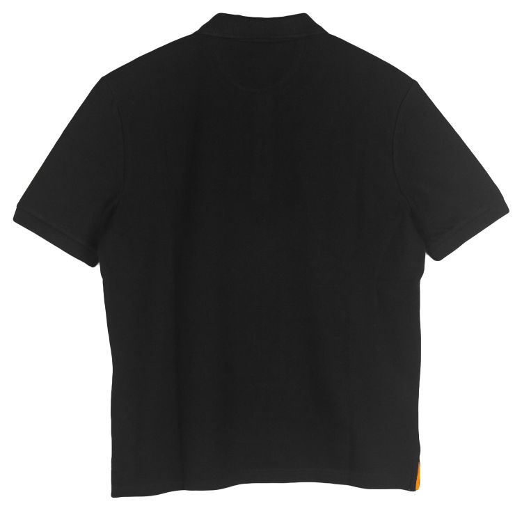 Pique Polo Black T-Shirt