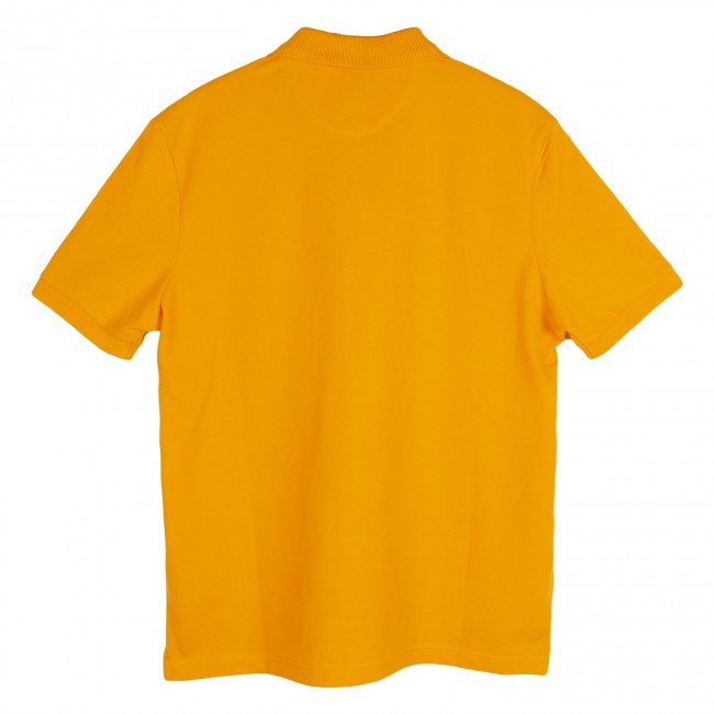 Pique Polo Yaka Hardal T-Shirt - Thumbnail