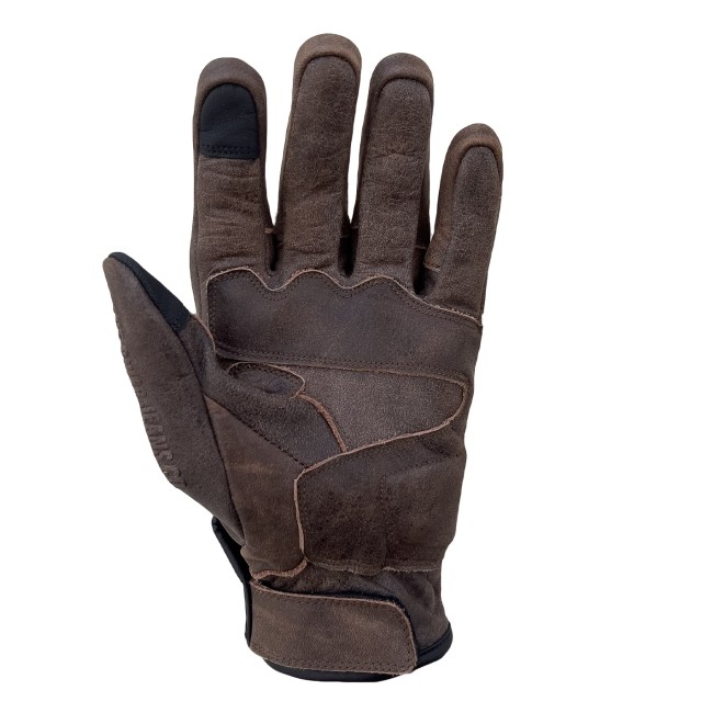 Richmond Brown Armoured Motorcycle Leather Gloves - Thumbnail