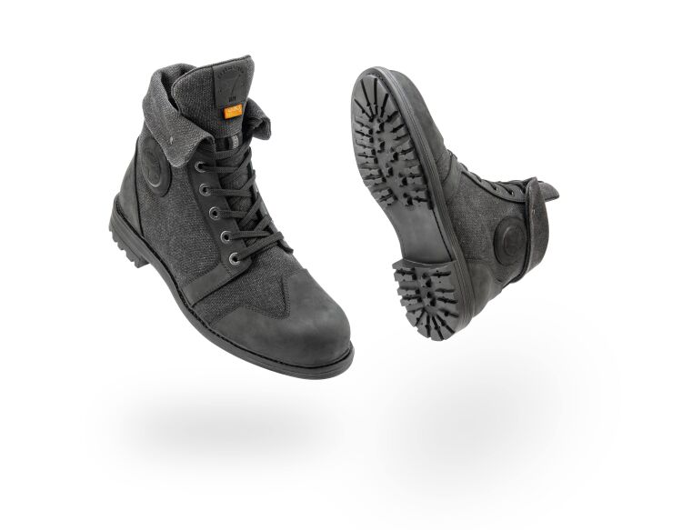 Smith WP Black Armoured Motorcycle Boots - 2