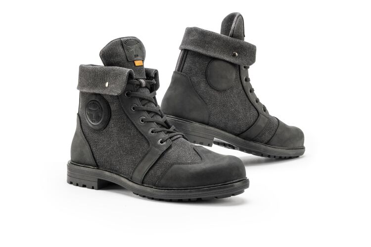 Smith WP Black Armoured Motorcycle Boots - 4