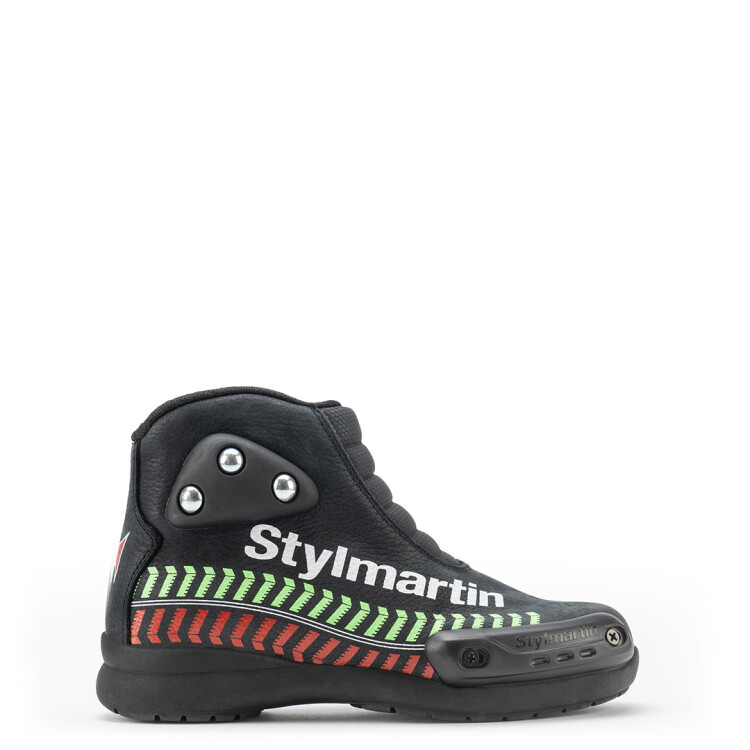 Speed Jr Pro Nero Armoured Motorcycle Shoes - Stylmartin