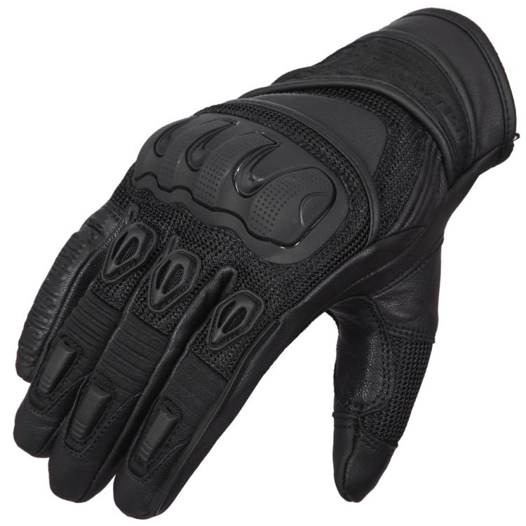 Spyder Air-Flow Armoured Motorcycle Leather Gloves