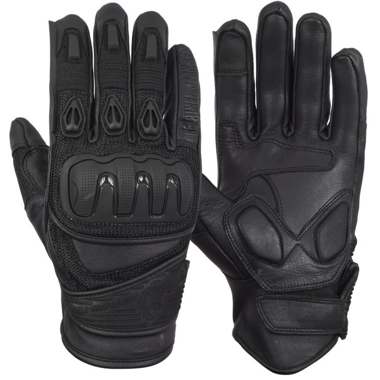Spyder Air-Flow Korumalı Motosiklet Deri Eldiveni - 4