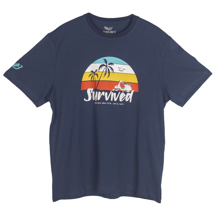 Survived Lacivert T-Shirt