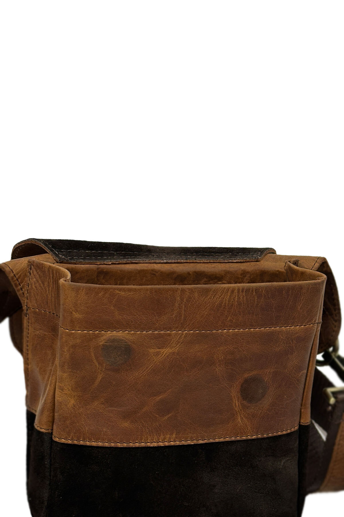 Texas Hakiki Deri Bacak Çantası - 3