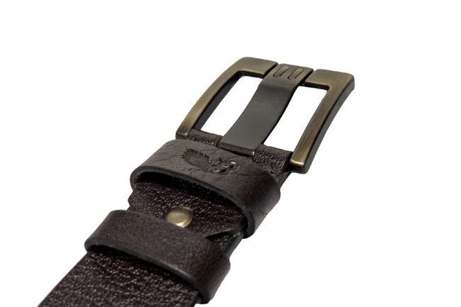 Texas Antic Brown Hakiki Deri Kemer - 3