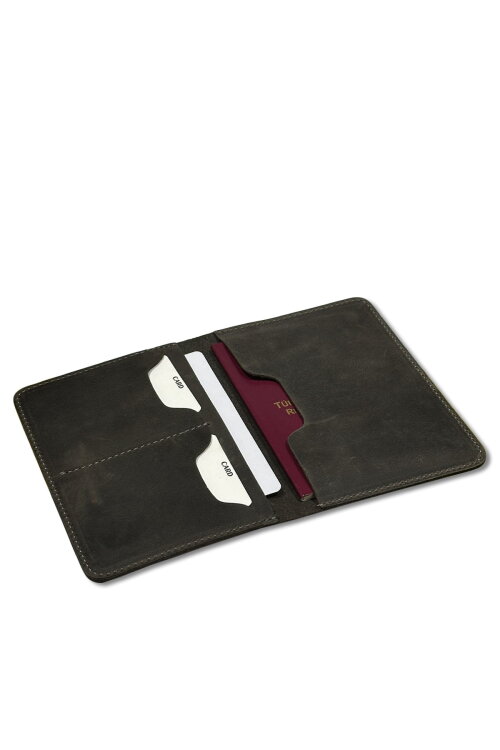 Torino Grey Hakiki Deri Pasaportluk - 2