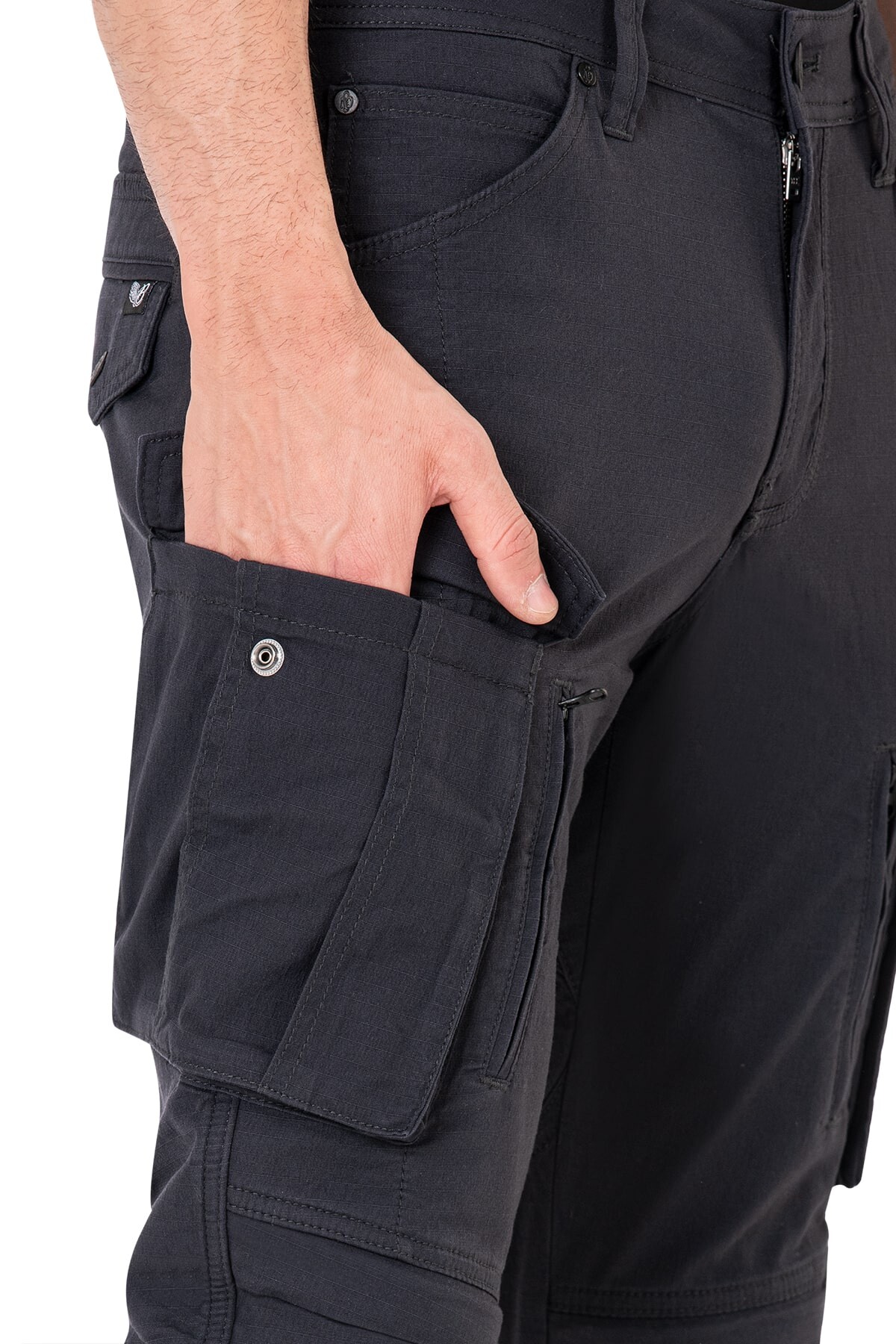 Truva Cargo Antra Korumalı Motosiklet Pantolonu Erkek - 7