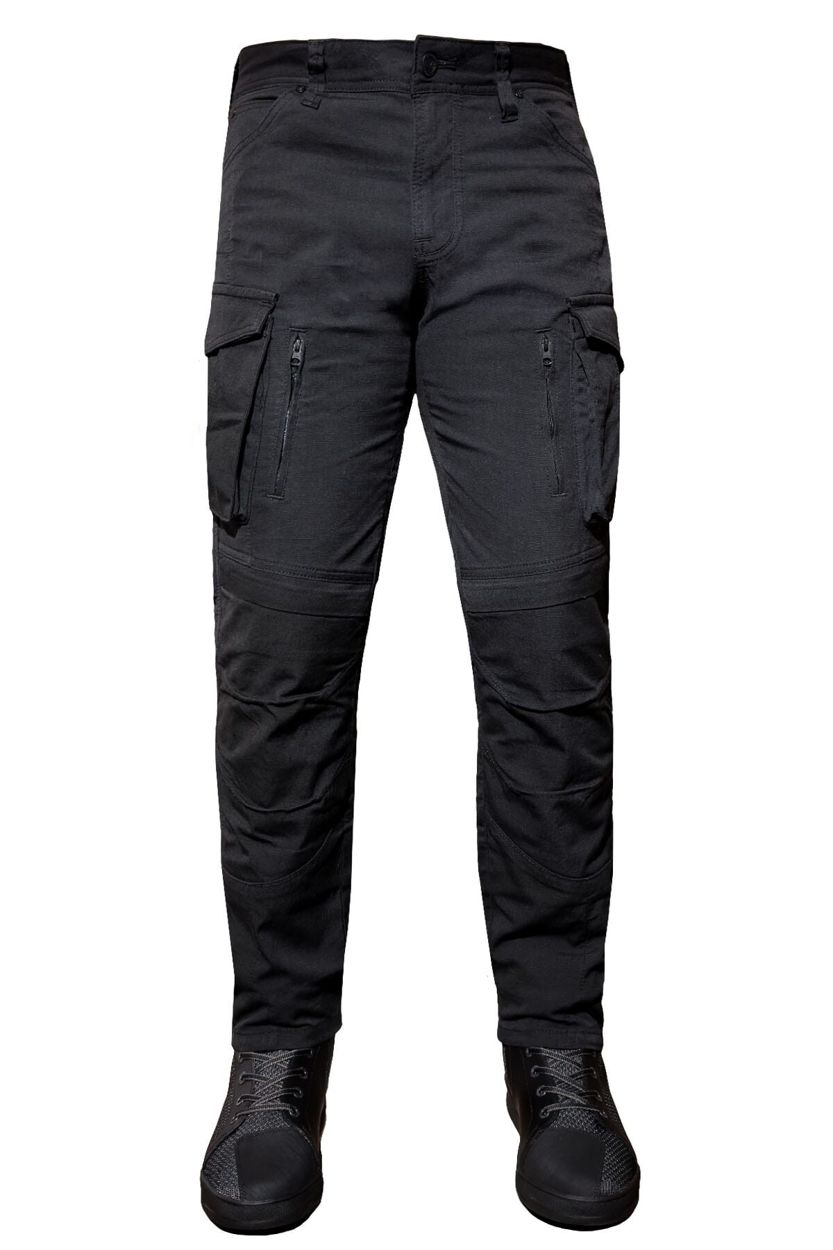 Truva Cargo Black Armoured Motorcycle Trouser - 3
