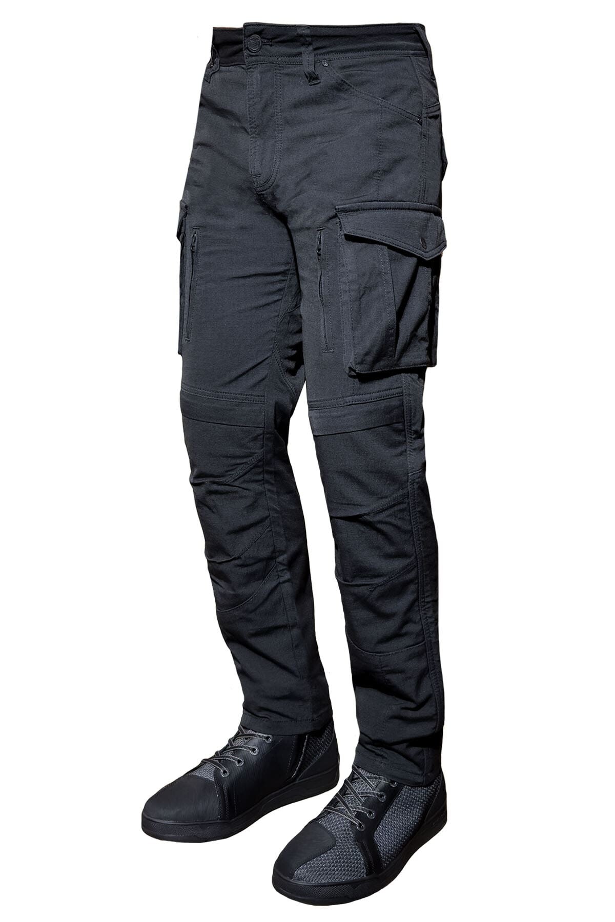 Truva Cargo Black Korumalı Motosiklet Pantolonu Erkek - 4