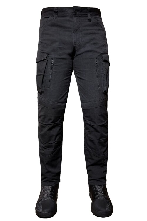 Truva Cargo Black Korumalı Motosiklet Pantolonu Erkek - 3