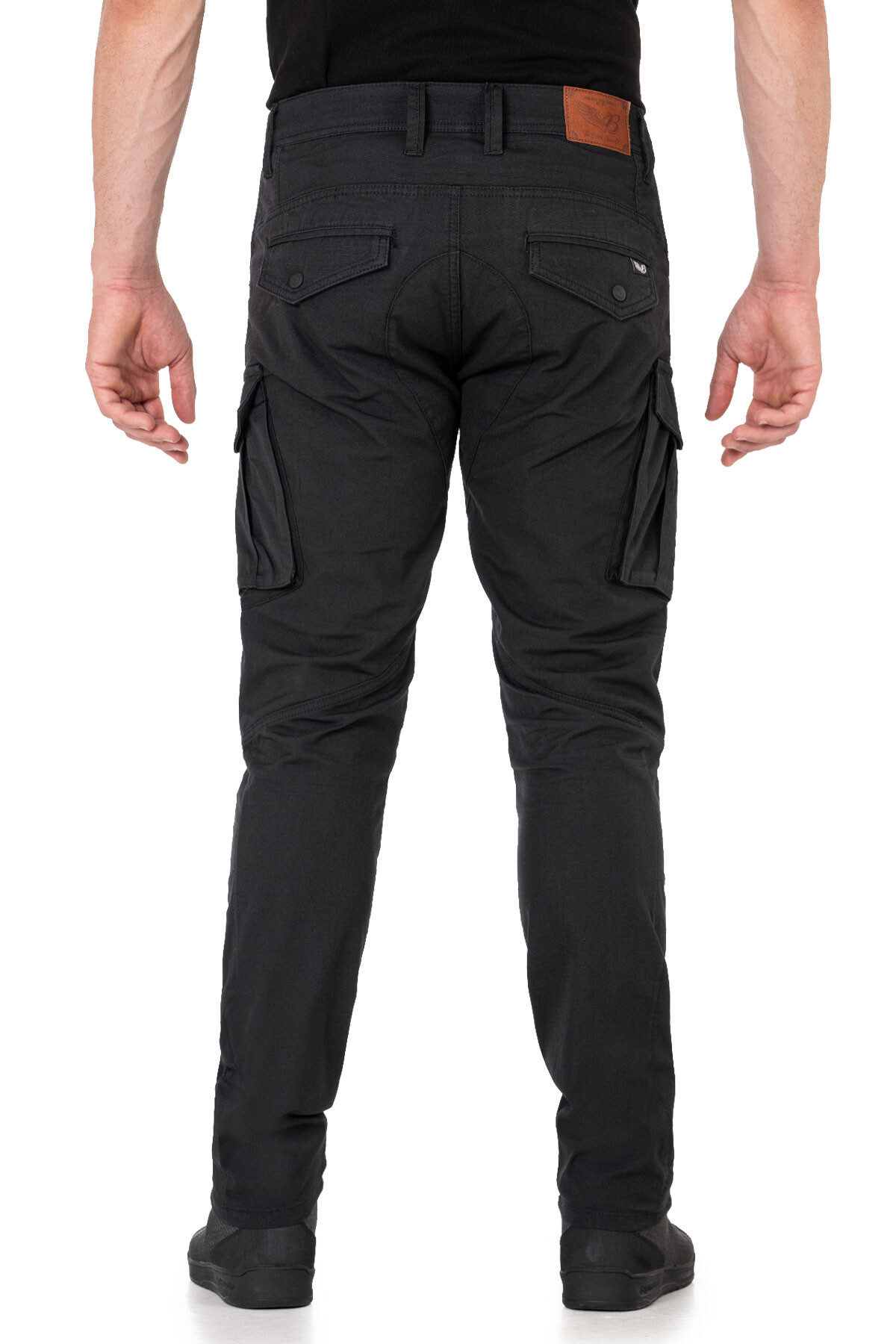 Truva Cargo Black Korumalı Motosiklet Pantolonu Erkek - 5