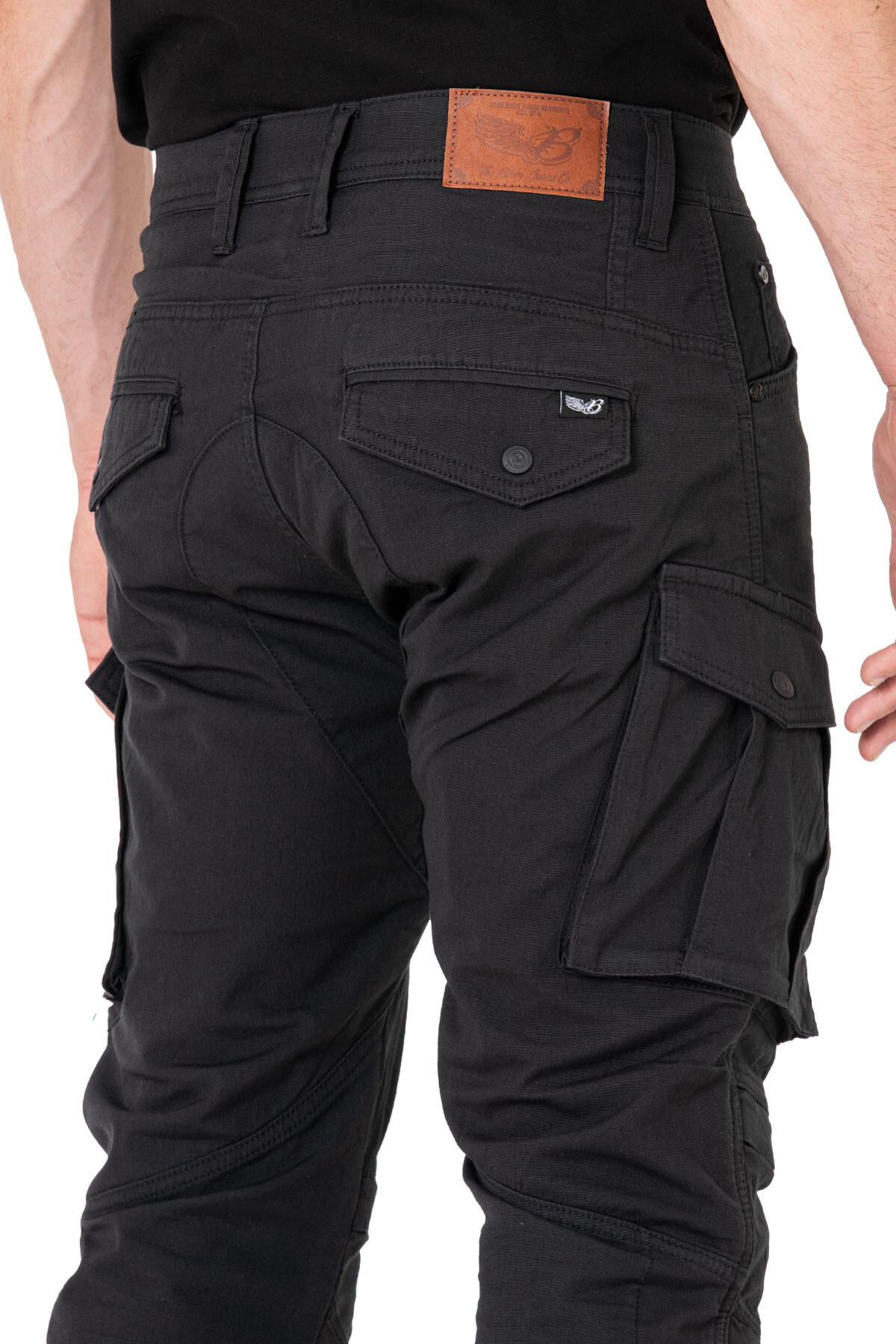 Truva Cargo Black Korumalı Motosiklet Pantolonu Erkek - 10