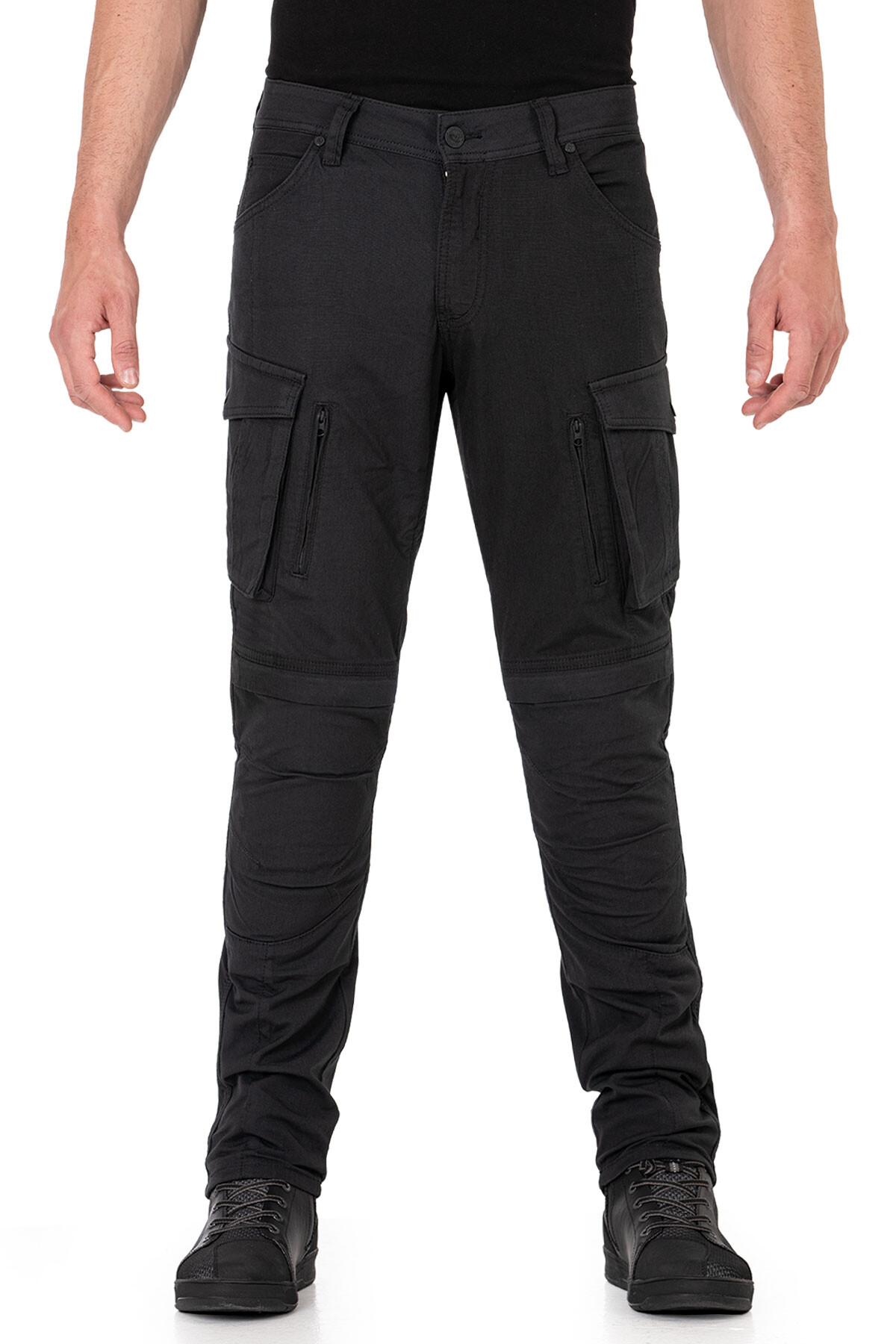 Truva Cargo Black Korumalı Motosiklet Pantolonu Erkek - 3