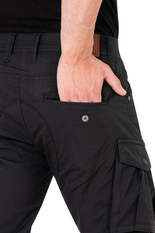 Truva Cargo Black Korumalı Motosiklet Pantolonu Erkek - 9