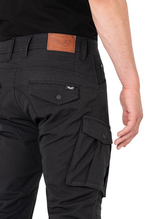 Truva Cargo Black Korumalı Motosiklet Pantolonu Erkek - 10