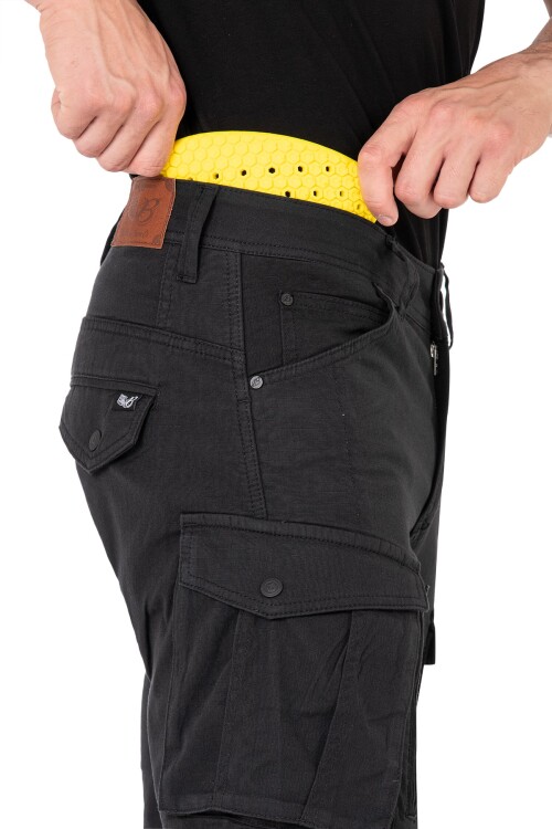 Truva Cargo Black Korumalı Motosiklet Pantolonu Erkek - 12
