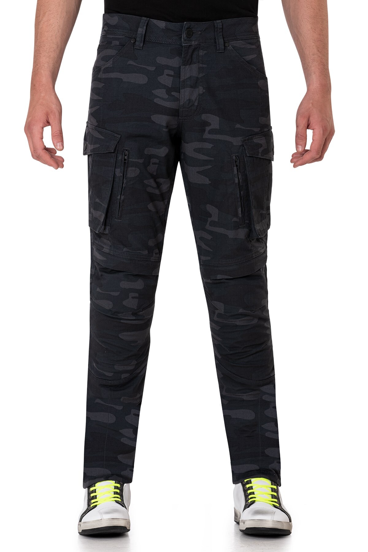Truva Cargo Camo Armoured Motorcycle Trouser - 2