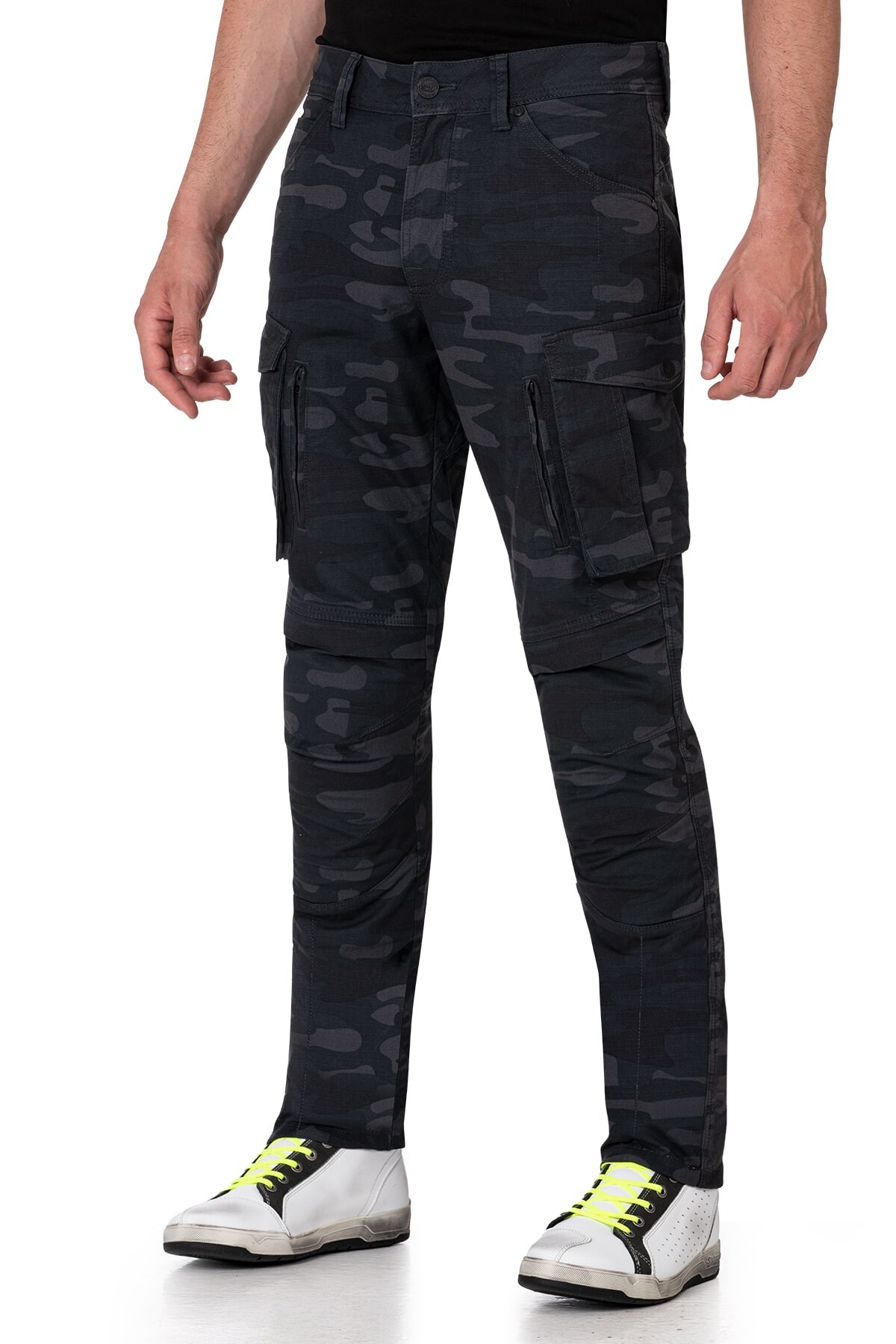 Truva Cargo Camo Armoured Motorcycle Trouser - 3