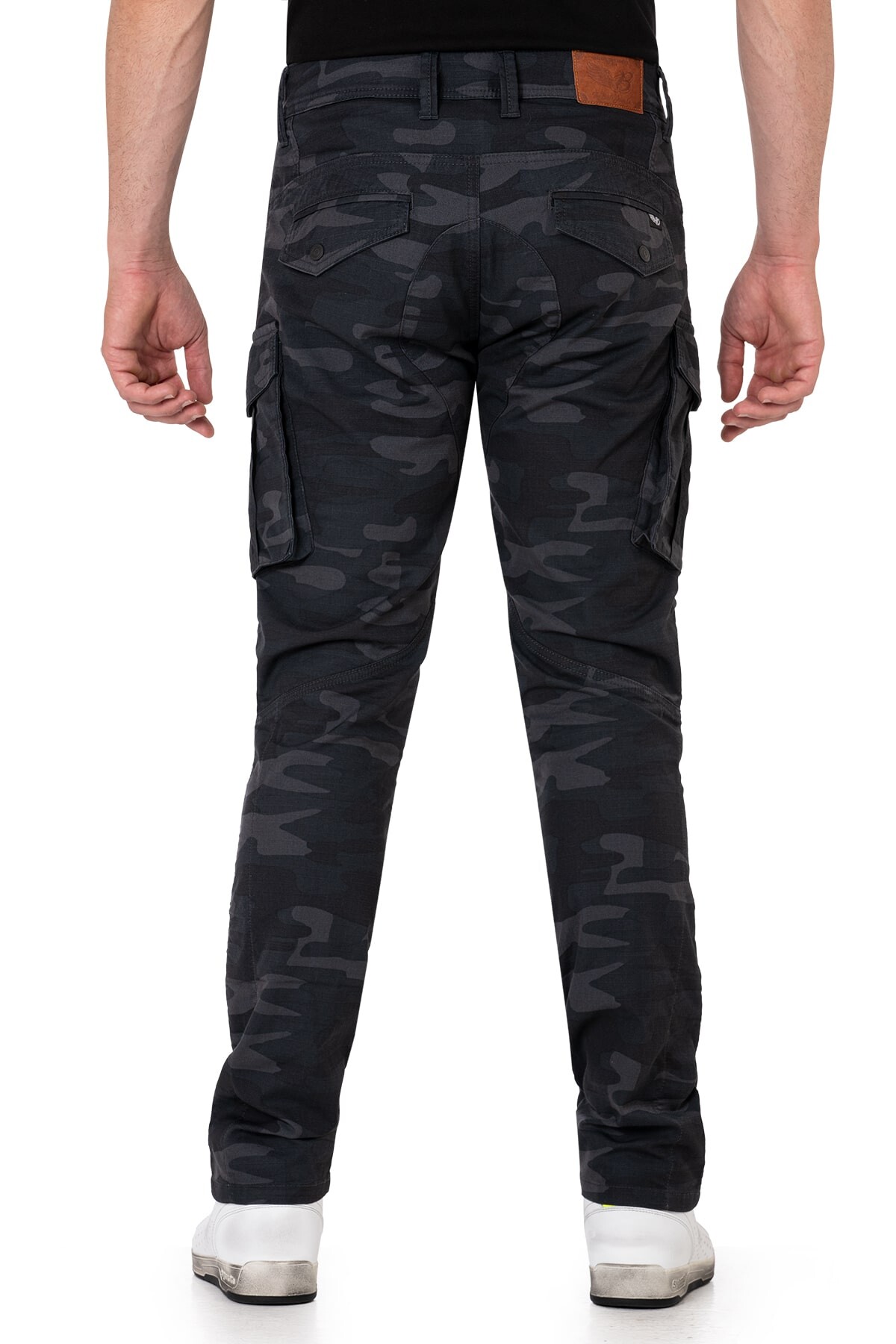 Truva Cargo Camo Armoured Motorcycle Trouser - 4