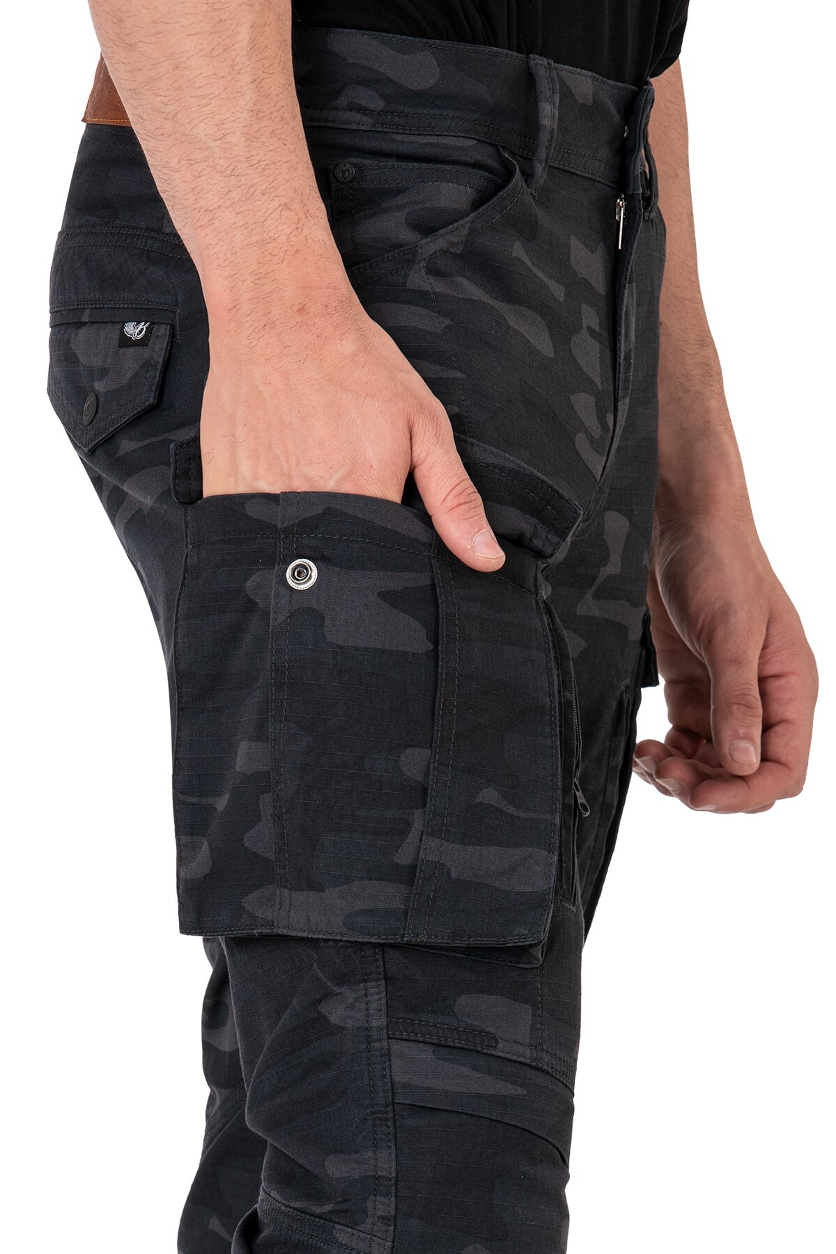 Truva Cargo Camo Armoured Motorcycle Trouser - 6