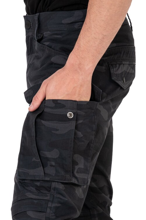 Truva Cargo Camo Armoured Motorcycle Trouser - 7
