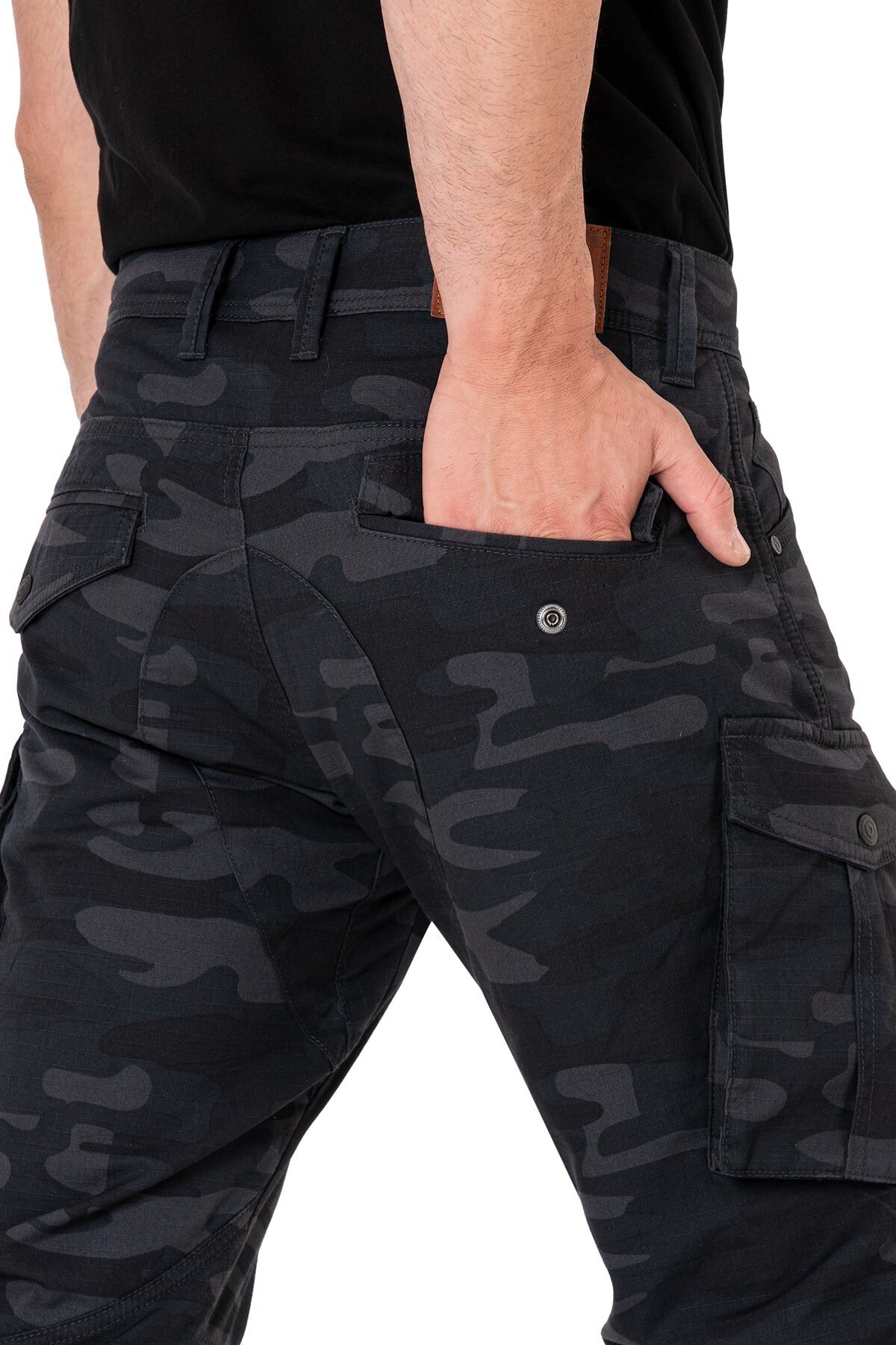 Truva Cargo Camo Armoured Motorcycle Trouser - 8