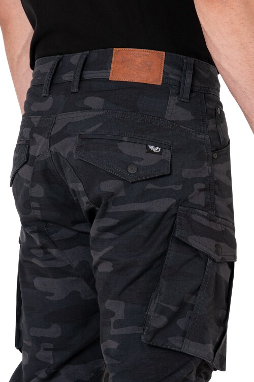 Truva Cargo Camo Armoured Motorcycle Trouser - 9