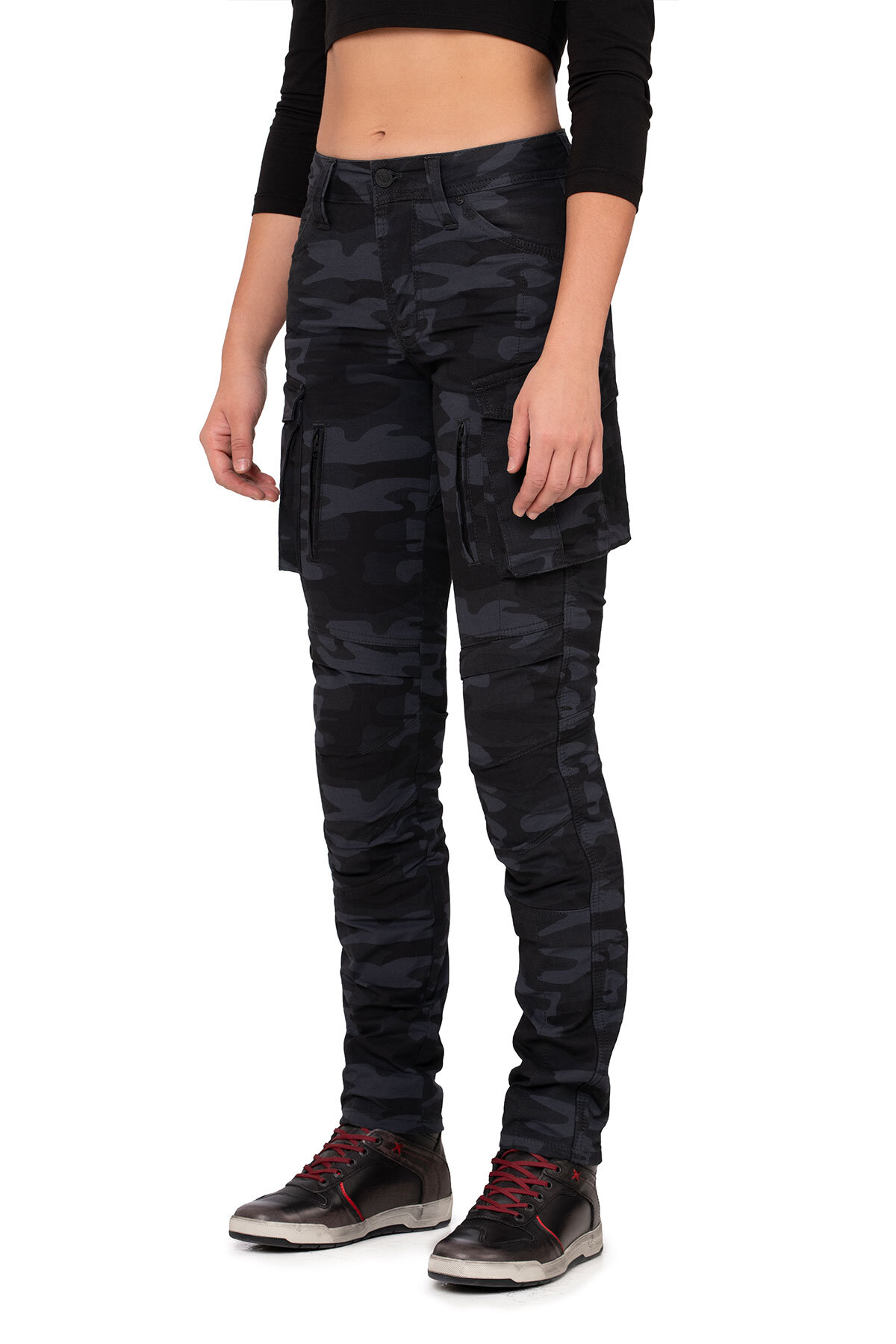 Truva Cargo Camo Armoured Motorcycle Trouser Woman - 3
