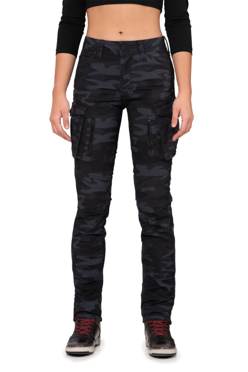 Truva Cargo Camo Armoured Motorcycle Trouser Woman - 2